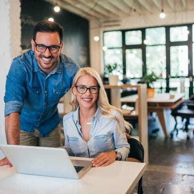 Stock Photo of Business Customer