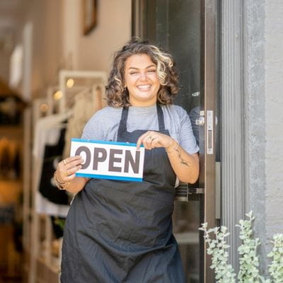 Stock Photo of Business Customer